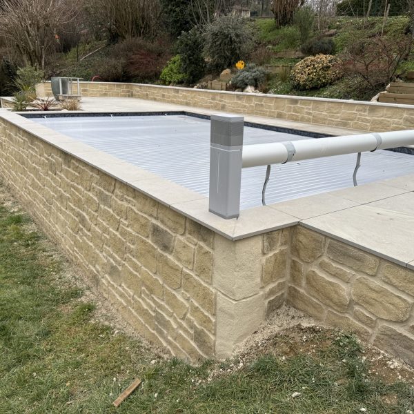 03-MURETTE ENDUIT PIERRE PISCINE